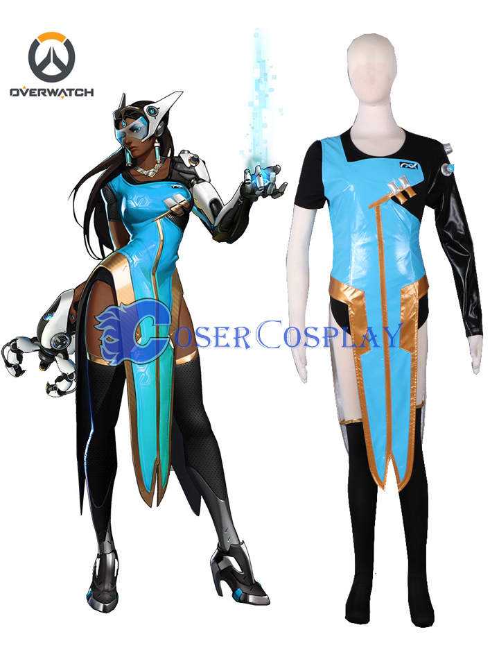 Overwatch OW Satya Vaswani Symmetra Cosplay Costume